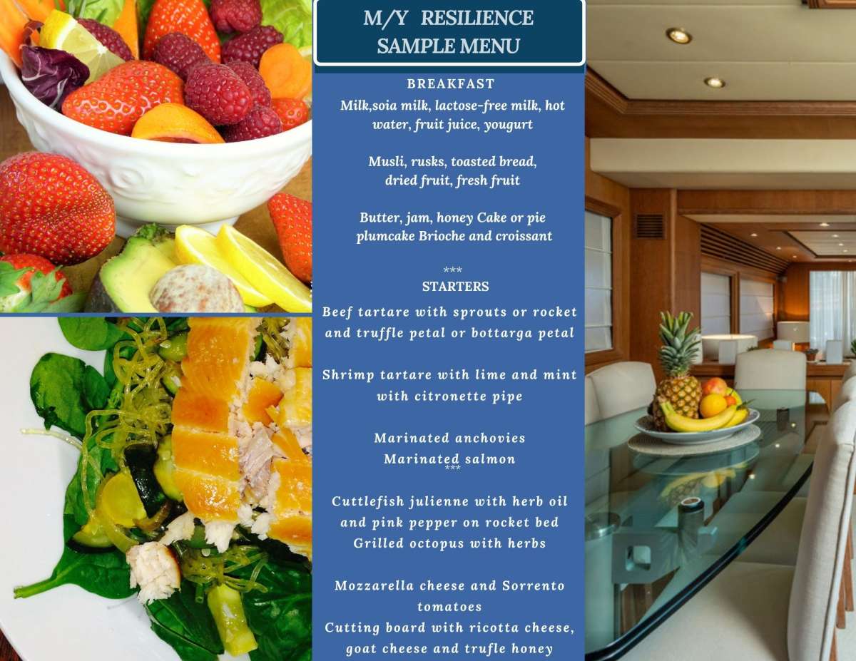 Resilience Sample Menu item