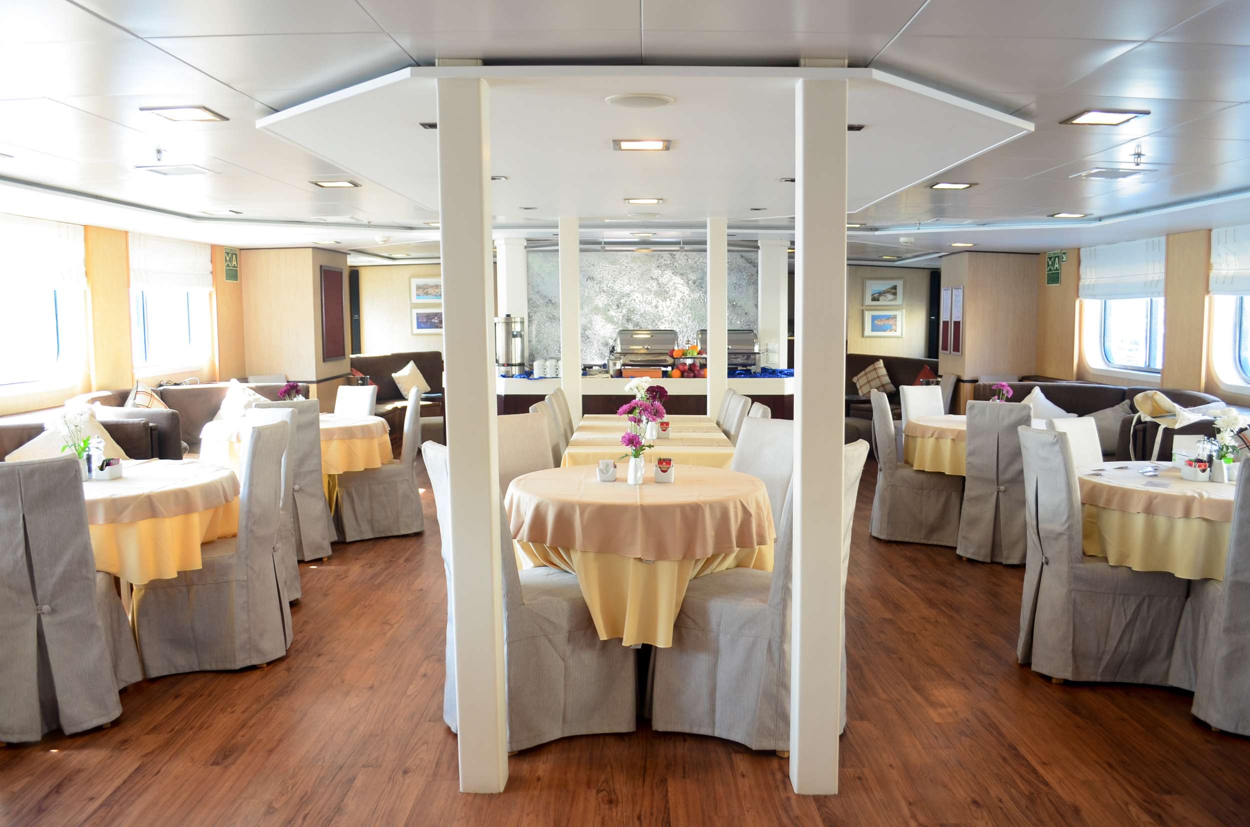 Harmony V Yacht Charter - Dining