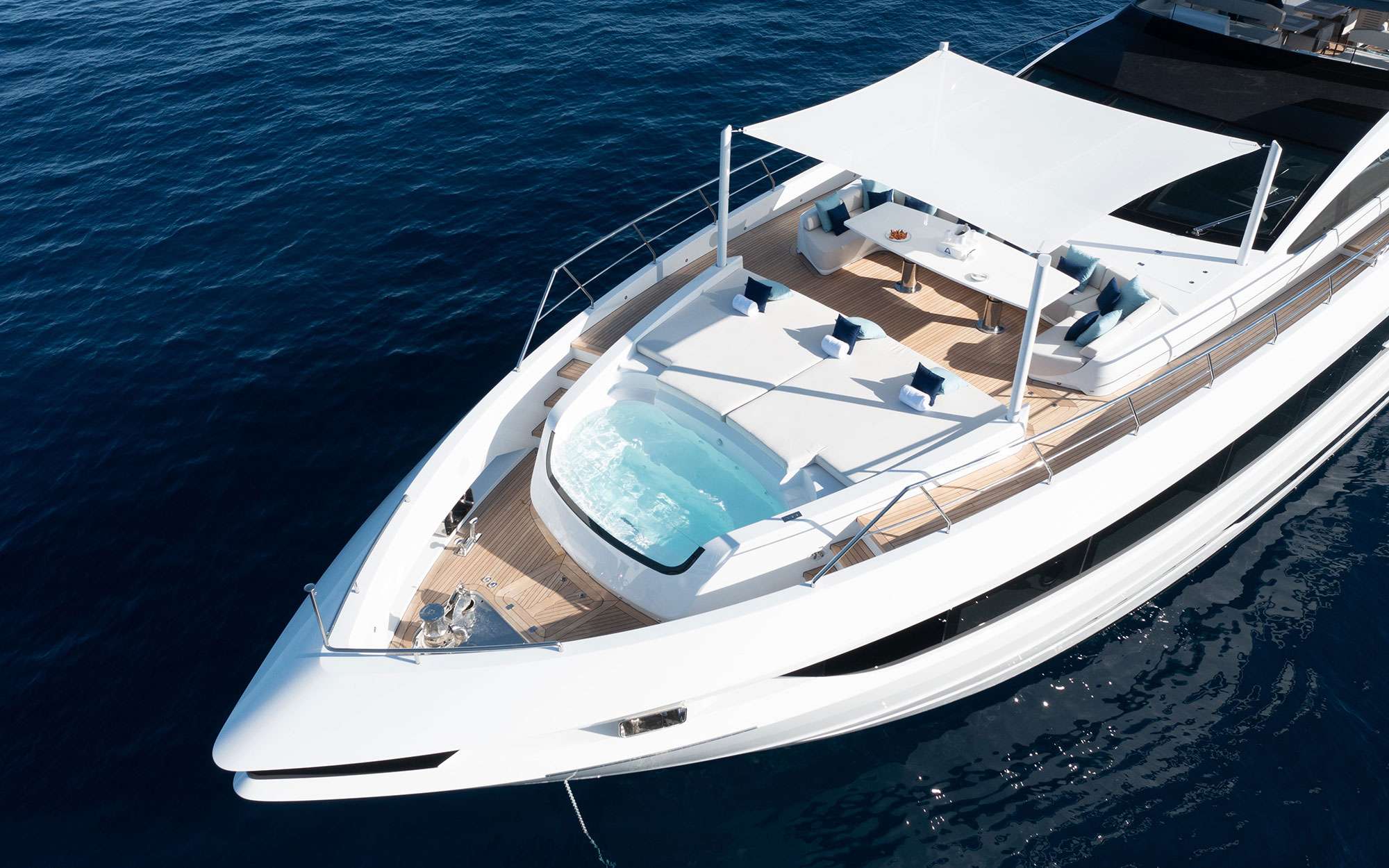DOPAMINE Yacht Charter - Bow