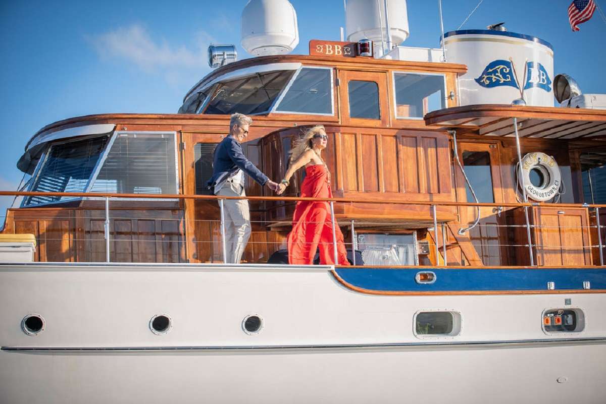 TIMELESS Yacht Charter - Generous Walk Around decks