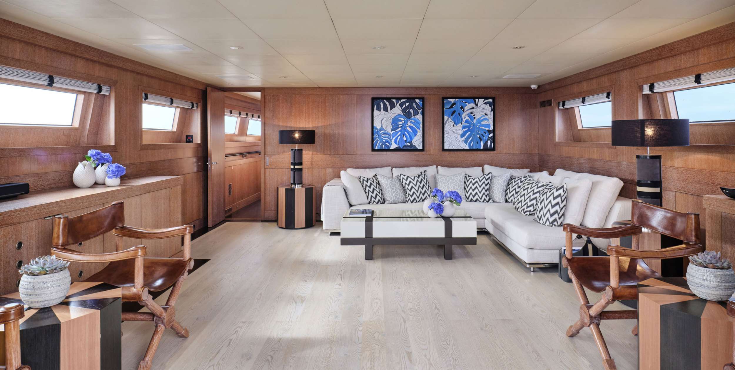 ELEMENT Yacht Charter - Upper deck Salon