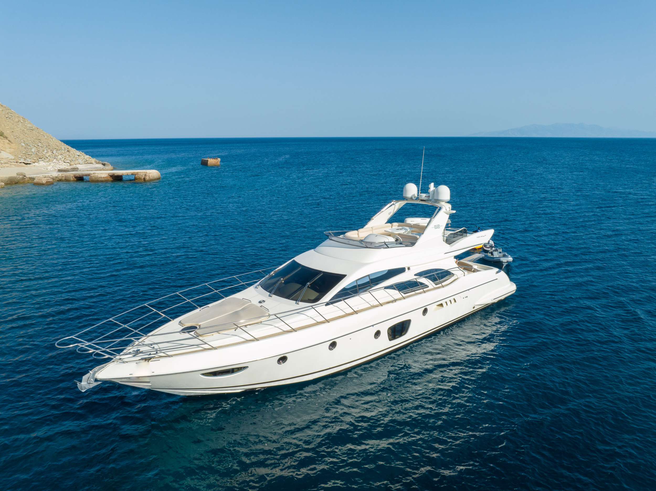 An Elegant &ldquo;Lady &rdquo; called &ldquo; Grace &rdquo; of 62 ft.
A renowned brand, of style &amp; high-quality standards, blending perfectly in the unique waters of the Aegean, where time is suspended, and your journey begins&hellip; She will tickle your senses whilst you enjoy her performance.