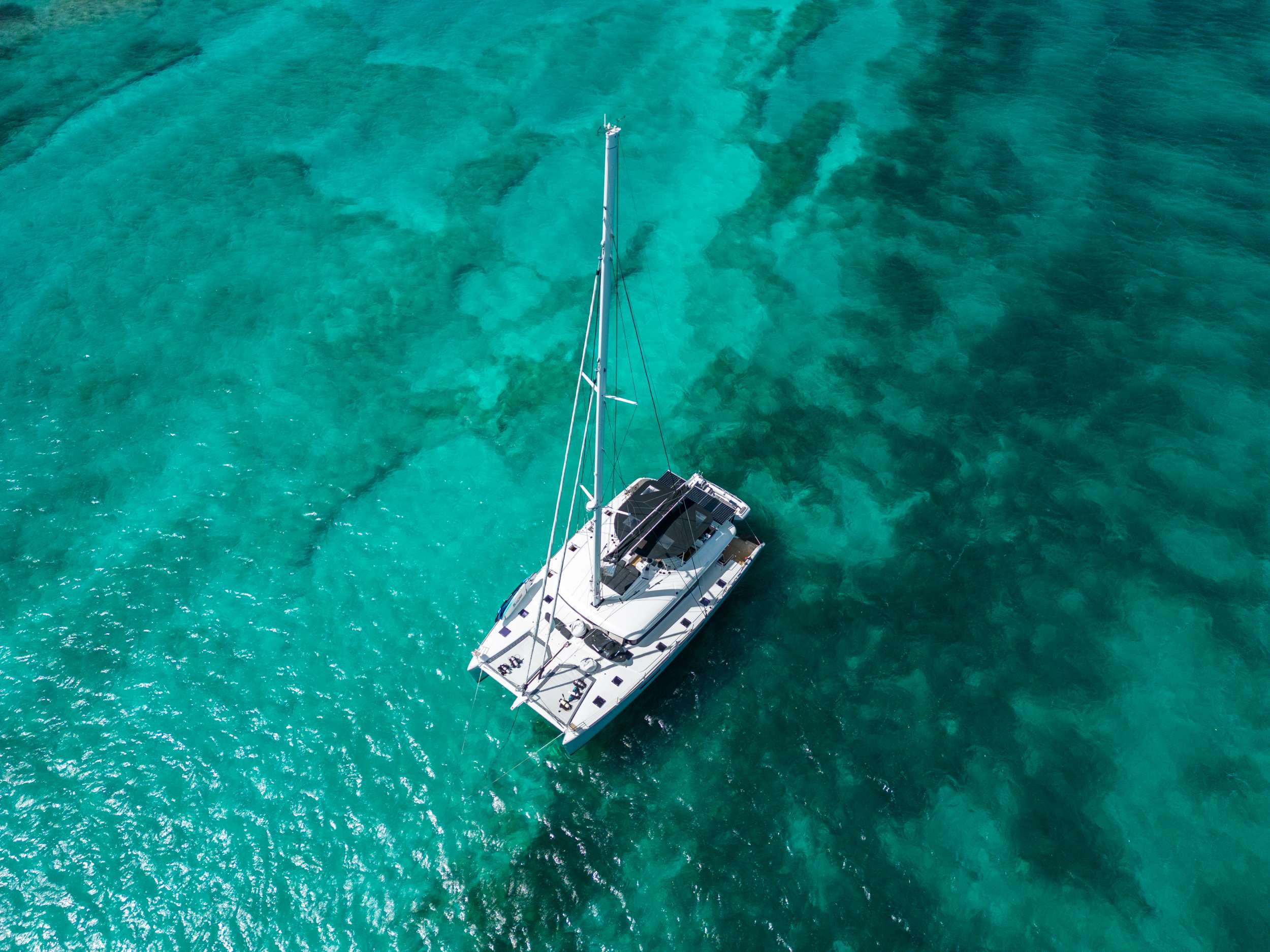 ASCENSION is a wonderfully equipped Lagoon 620 catamaran with a modern and elegant look. Accommodating 8 guests in 4 splendid double cabins, she boasts a spacious salon on the main deck. Her outdoor areas are equally impressive and allow to relax while enjoying exceptional views. Furthermore, a wide range of water toys is available, ensuring seamless entertainment for those who are ready to create lasting memories. The experienced crew of 3 provides outstanding service and offers guests an unforgettable stay on board.