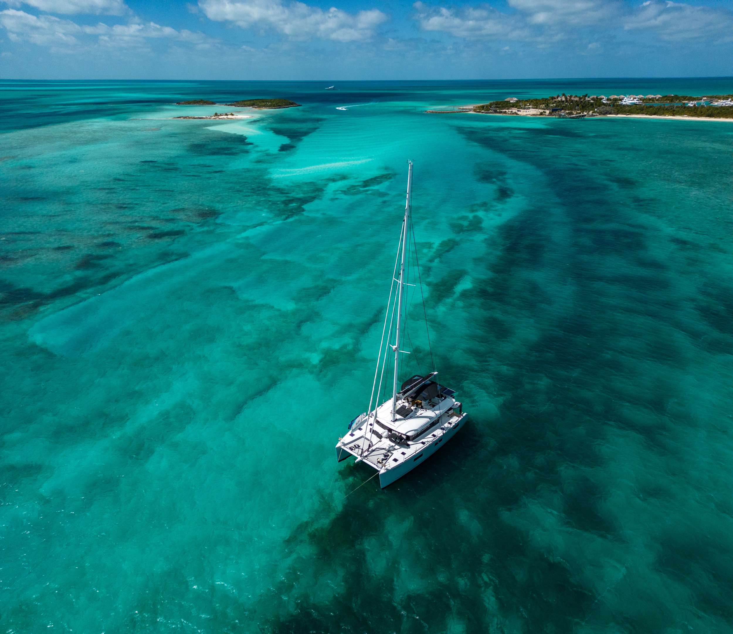 ASCENSION Yacht Charter - Ascension drone shot