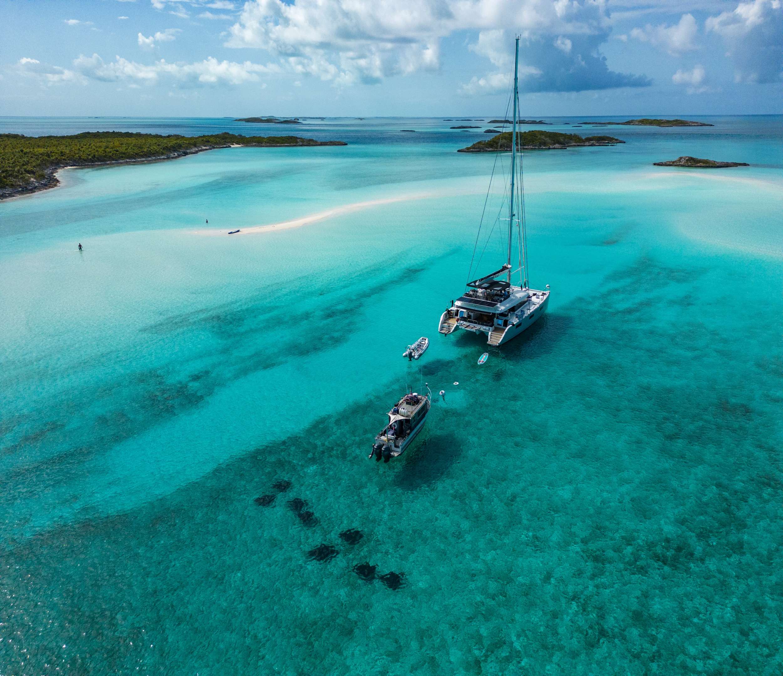 ASCENSION Yacht Charter - Ascension drone shot