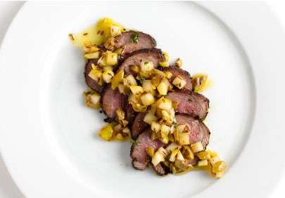 LAST CALL Sample Menu item
