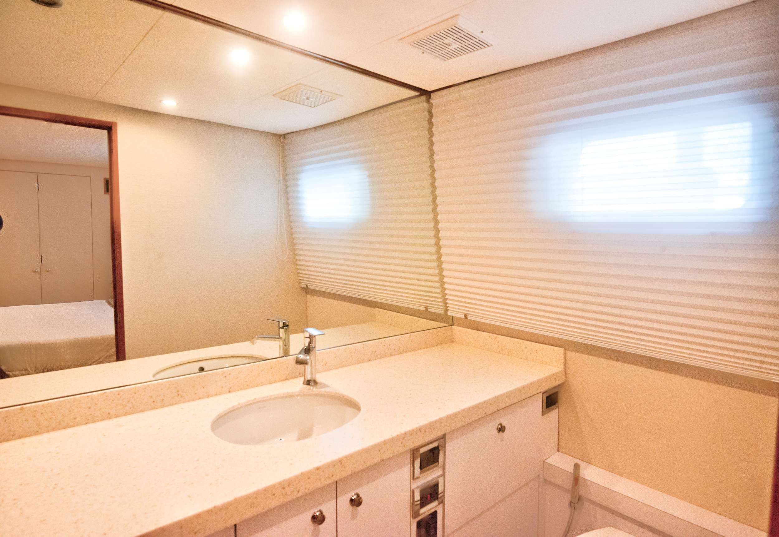 Twin Berth Stateroom Restroom