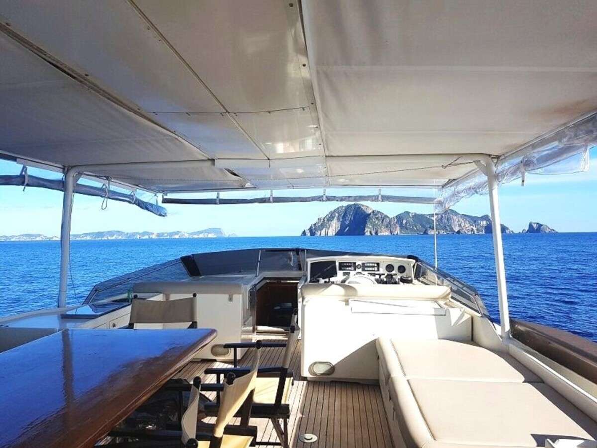 Prime Yacht Charter - Cockpit