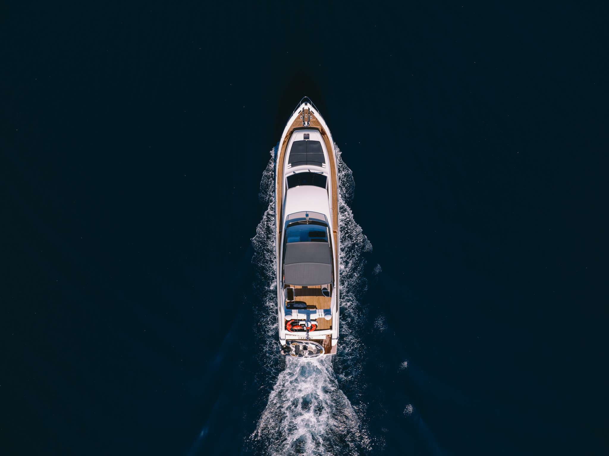 OXYGEN 8 Yacht Charter - Aerial