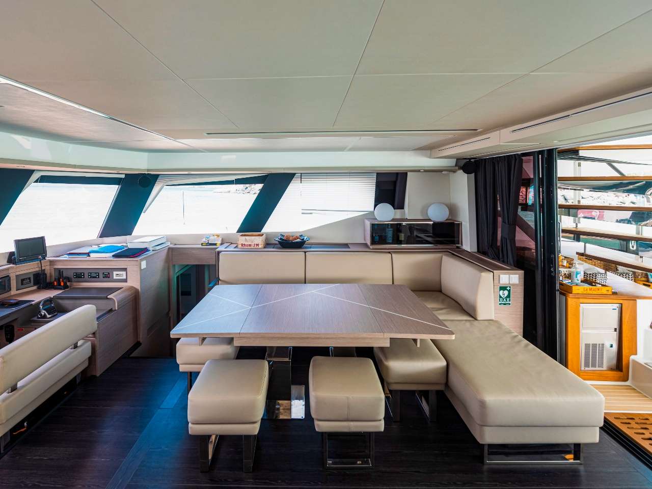 ADEONA Yacht Charter - Main Salon