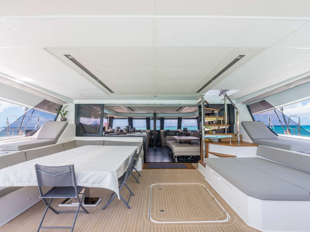 ADEONA Yacht Charter - Aft-Deck