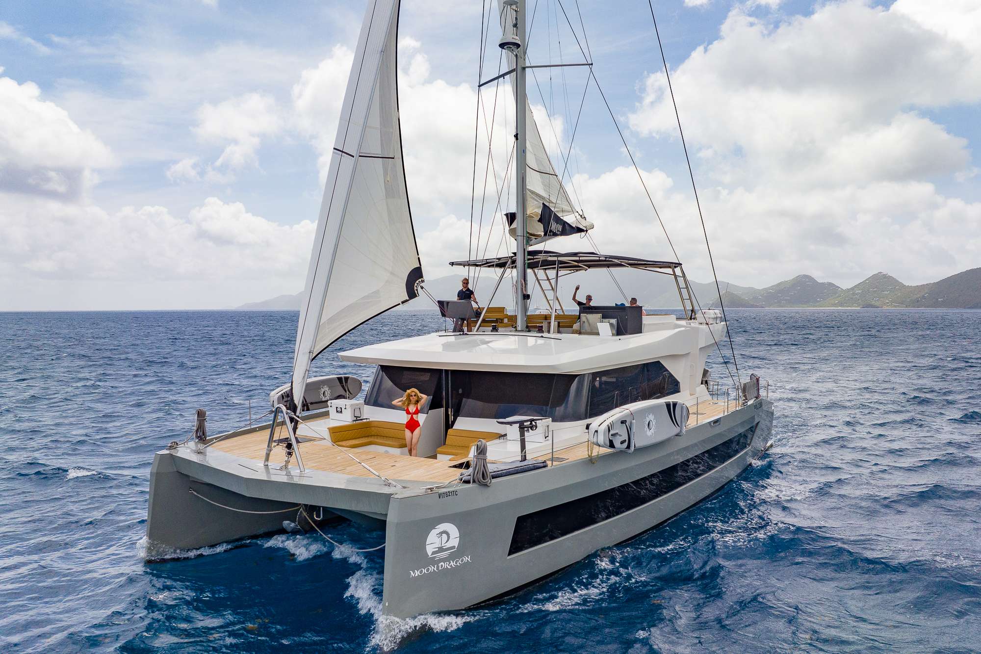 Foredeck lounge area