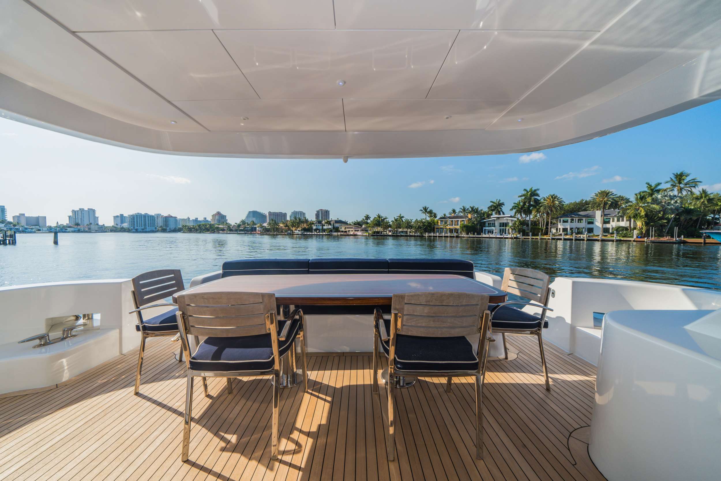K SEA Yacht Charter - Aft Deck other