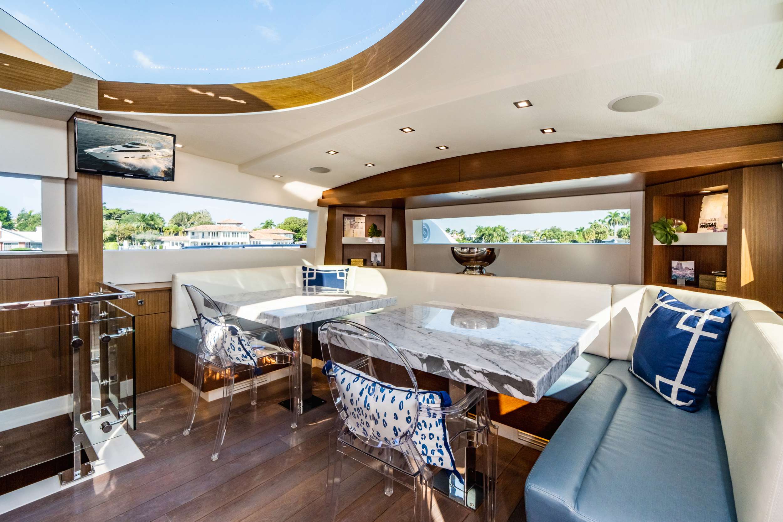K SEA Yacht Charter - Dining area other
