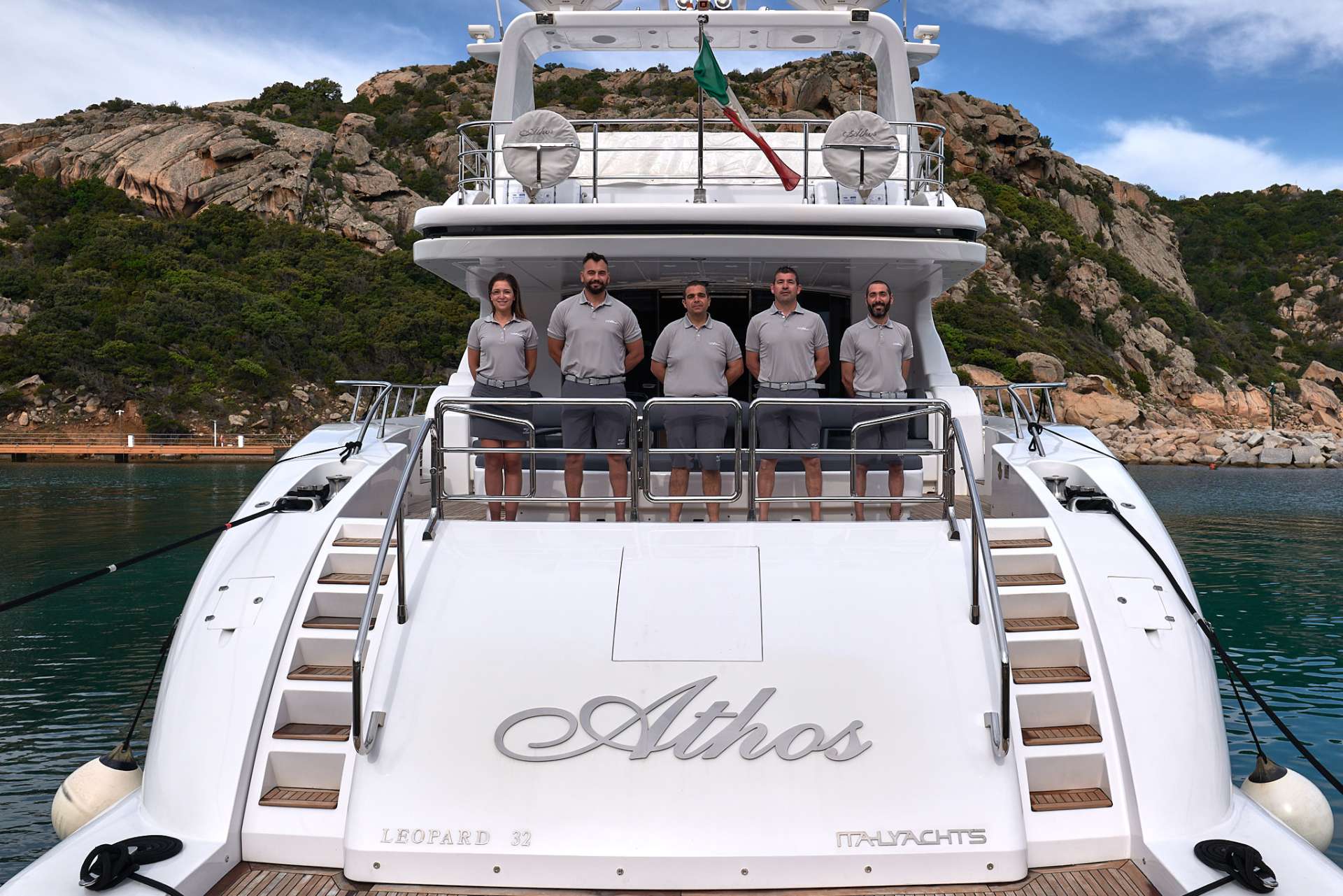 Yacht Charter ATHOS Crew