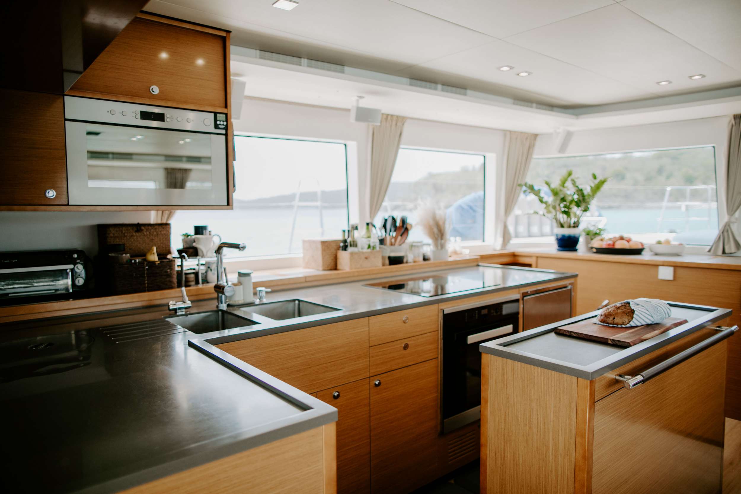 EBB & FLOW Yacht Charter - Galley