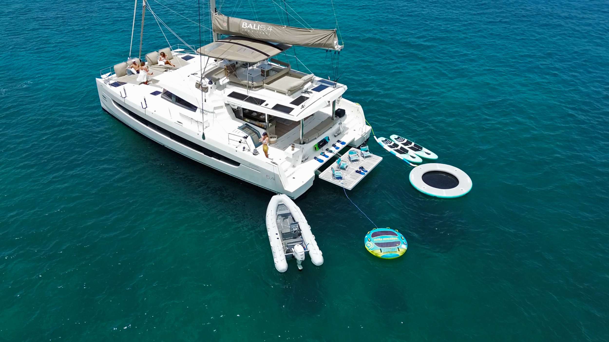 Escapade Yacht Charter Catamaran - Ritzy Charters