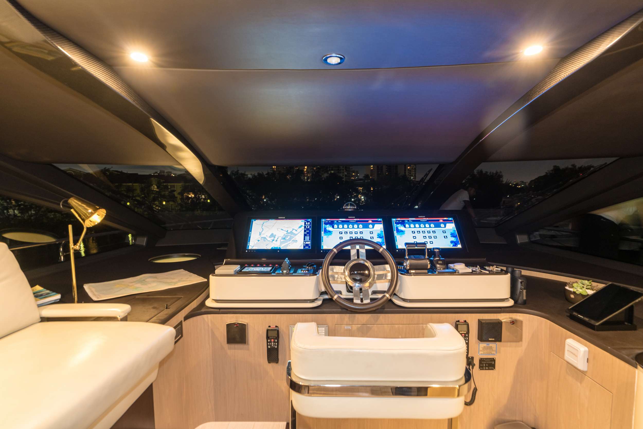 MAJESTIC MOMENTS Yacht Charter - Wheel house
