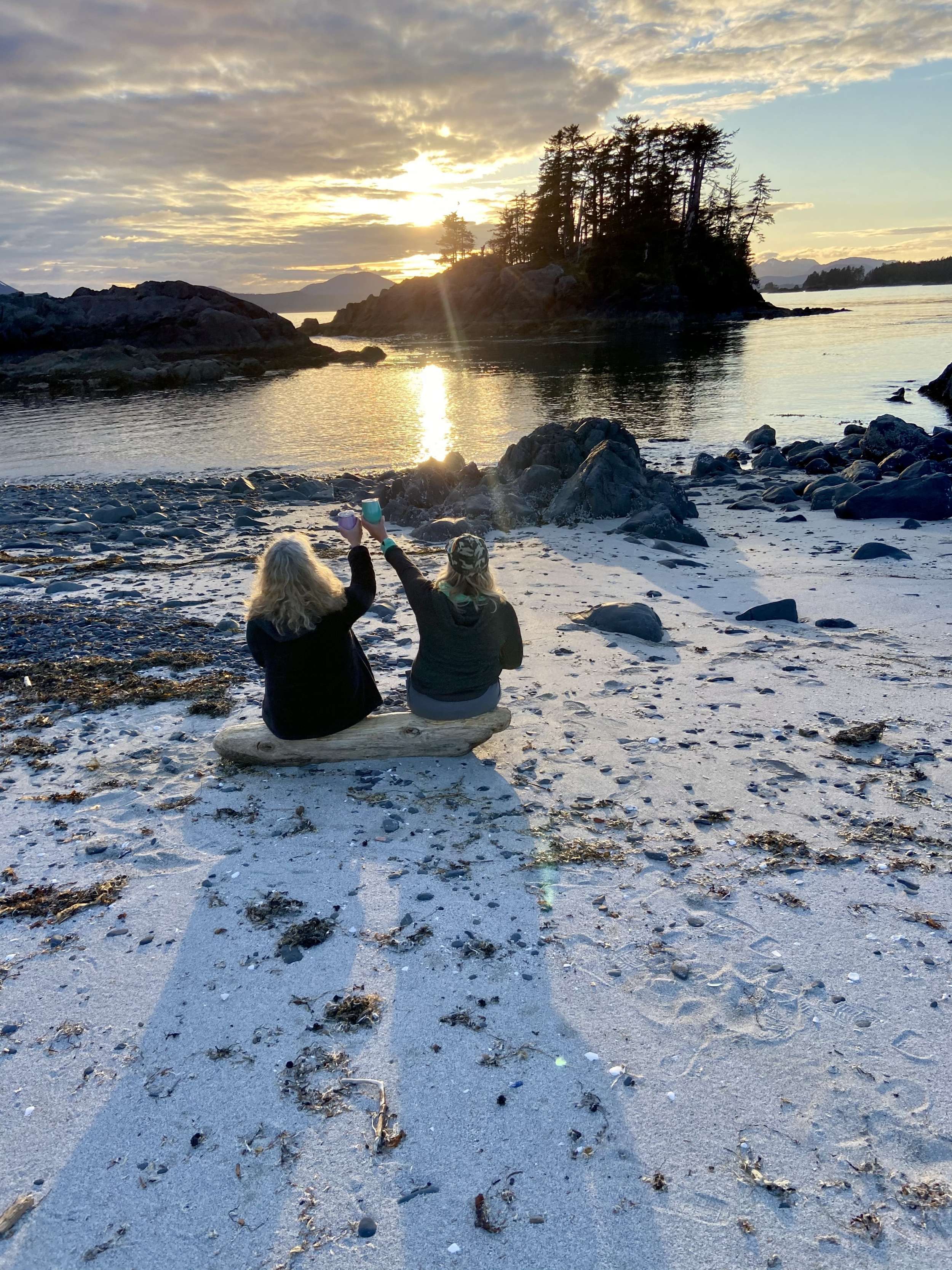 Beach sundowners