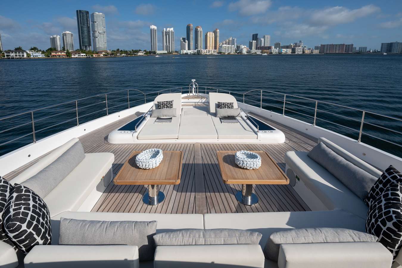 Spacious Fore Deck