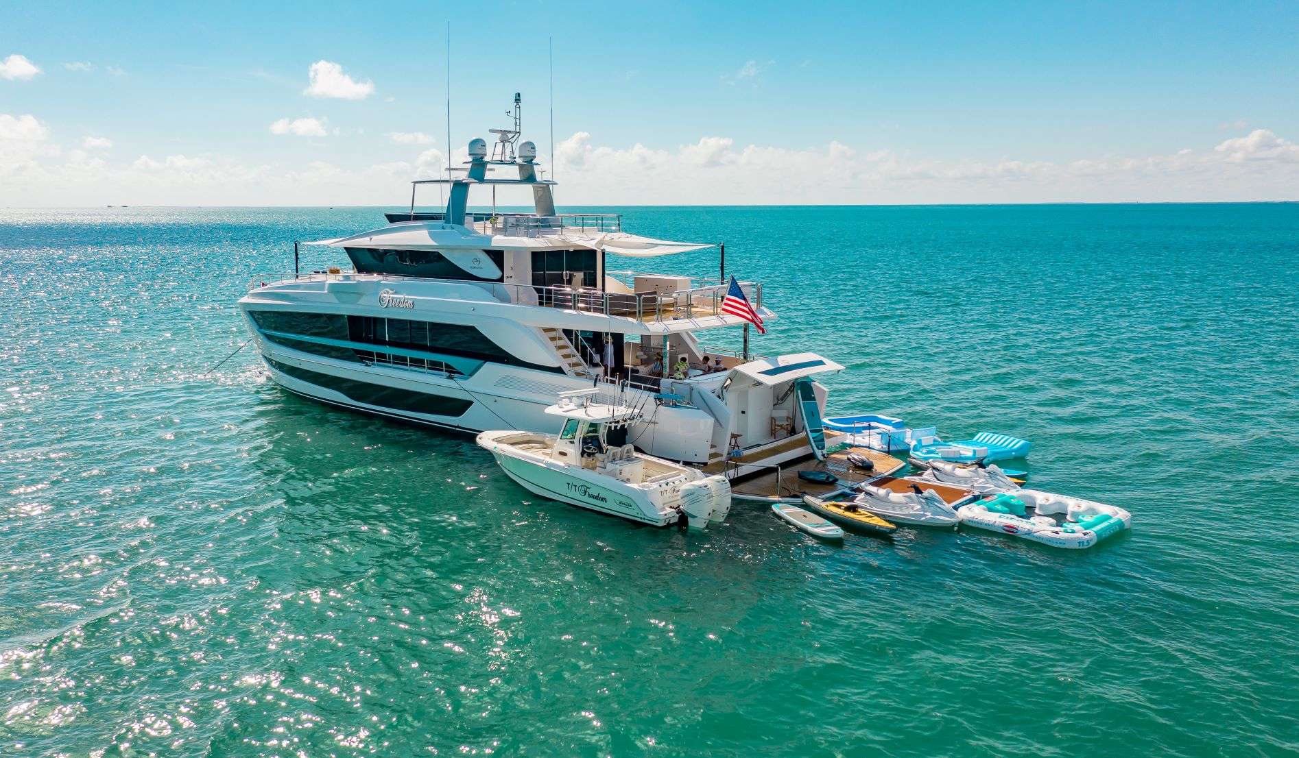 110′ Horizon Freedom For Charter