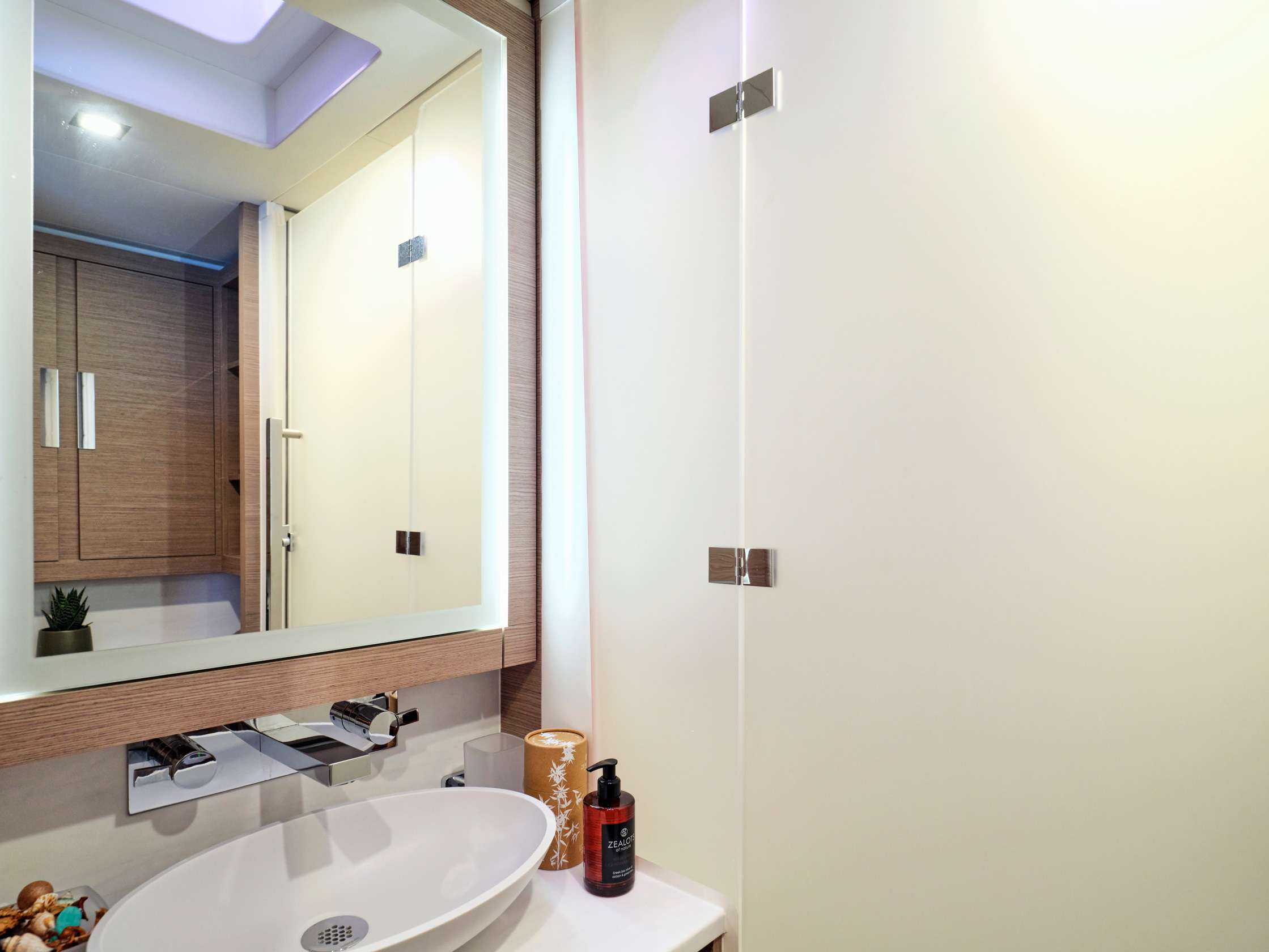 Mid ship bathroom