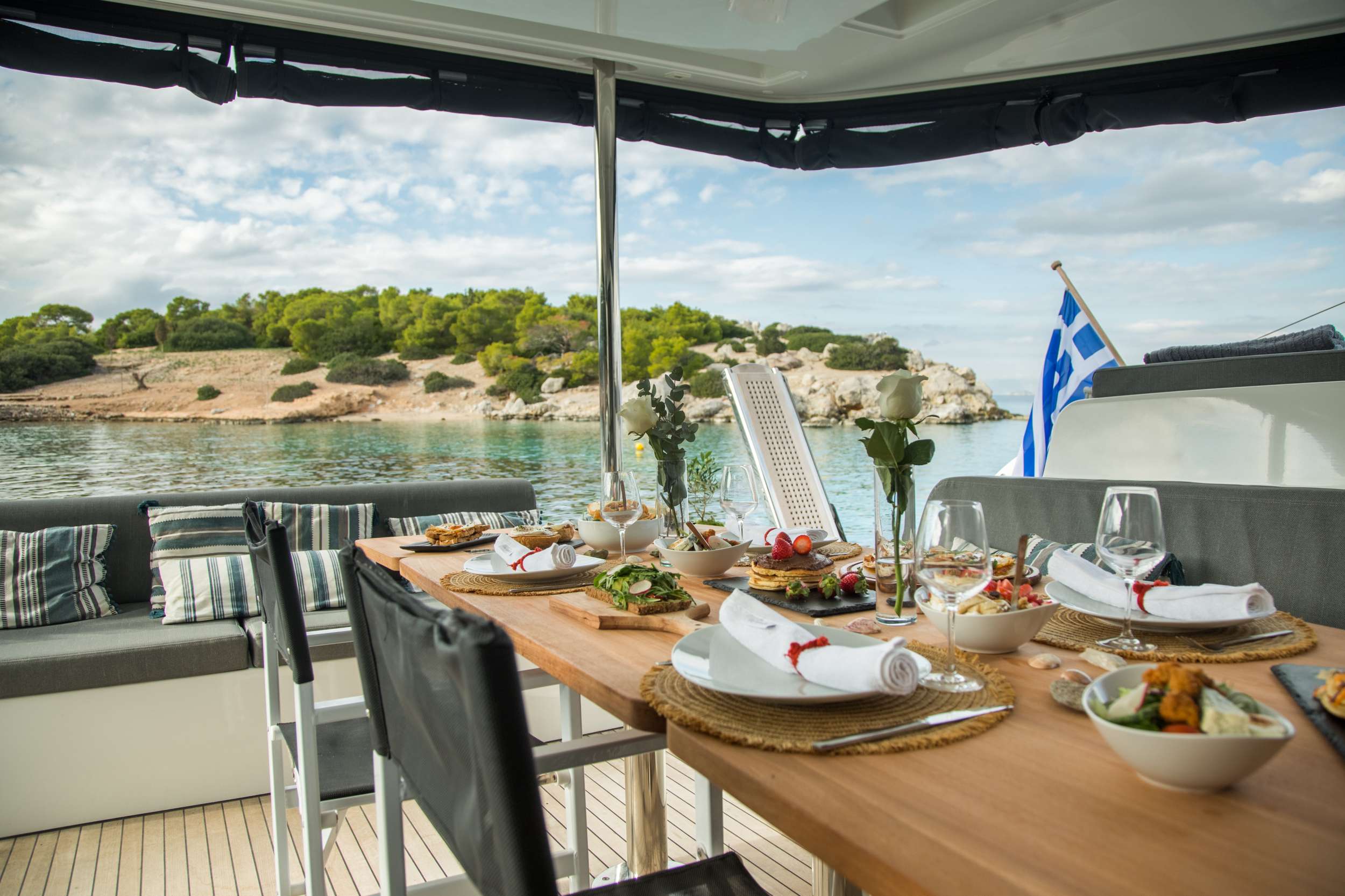 Aft deck