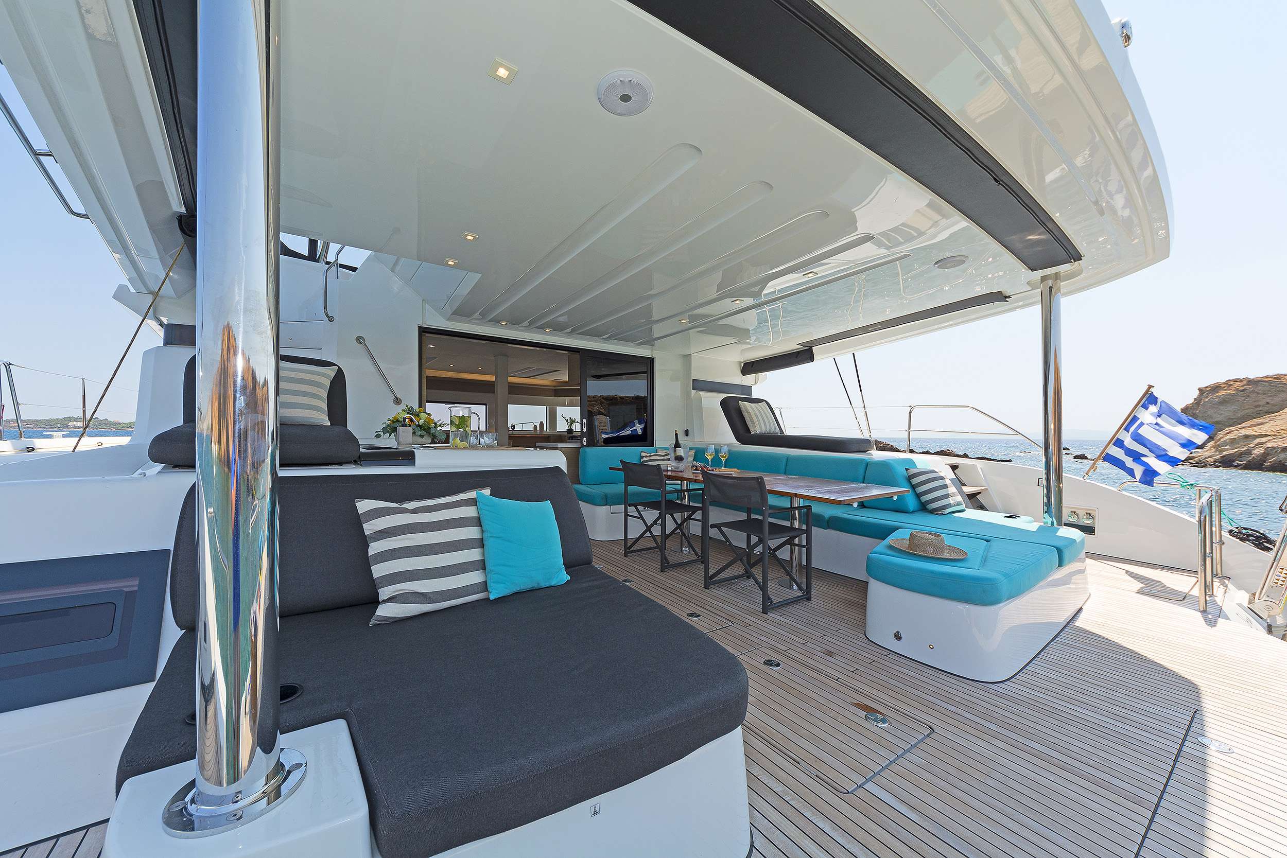 Aft deck