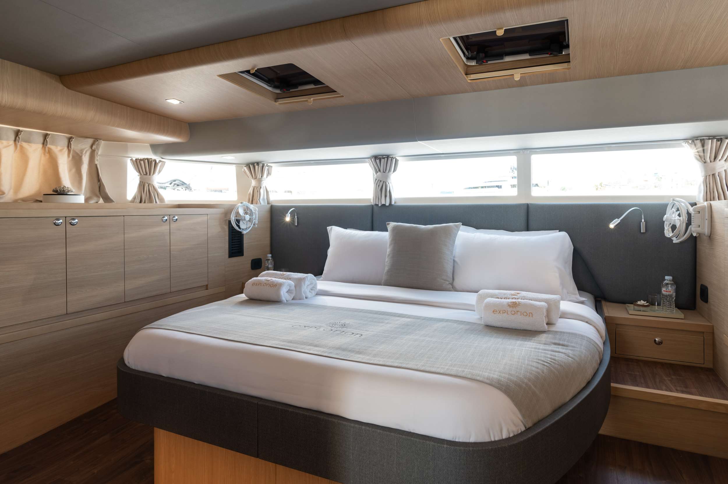 Explorion Yacht Charter - Master King Stateroom