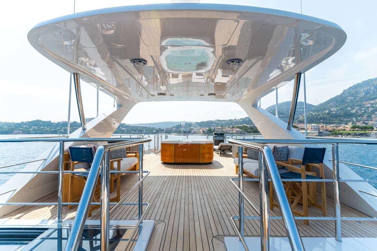 JUS CHILL'N 3 Yacht Charter - Sun Deck
