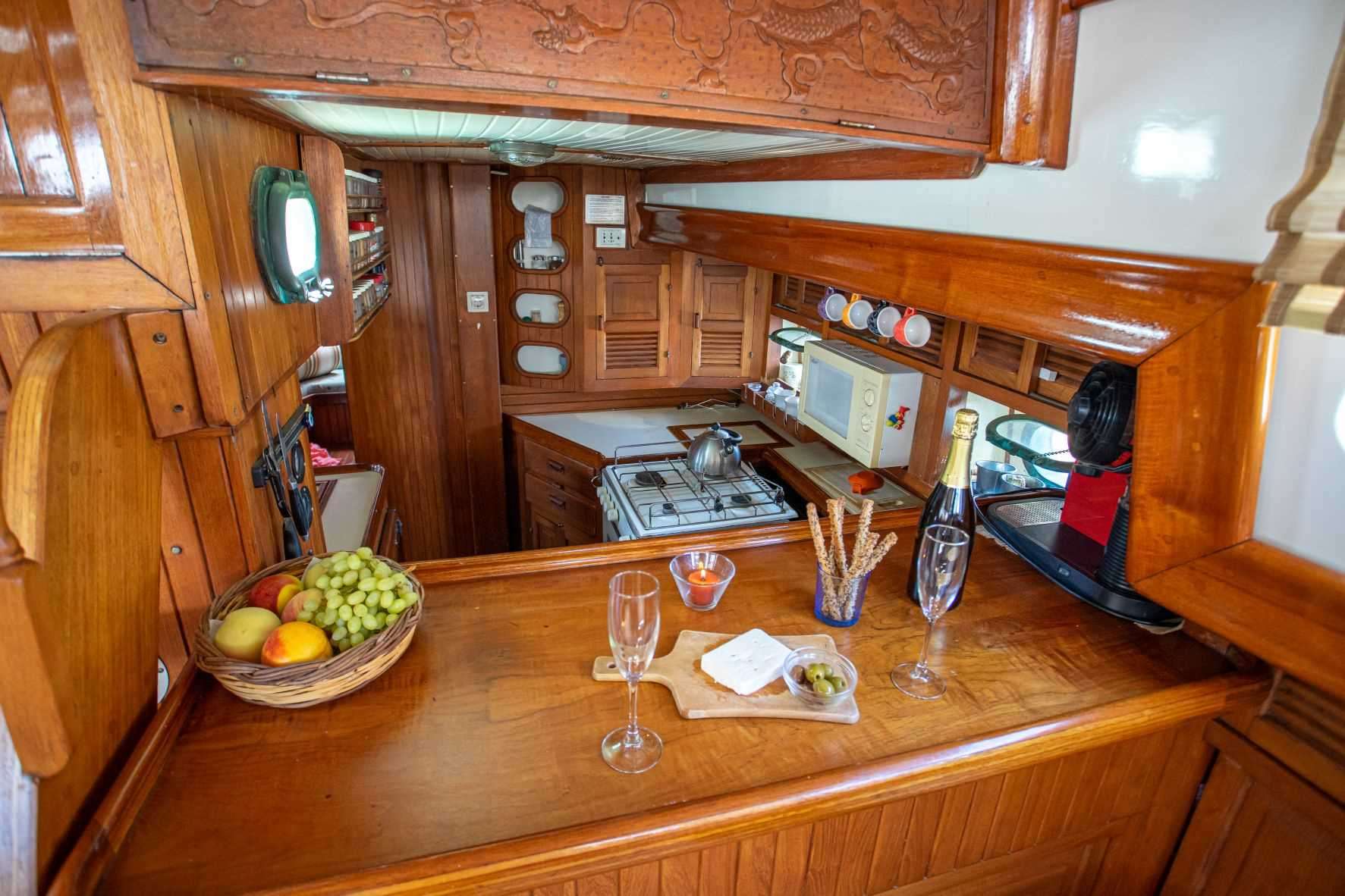 Galley &amp; sitting counter