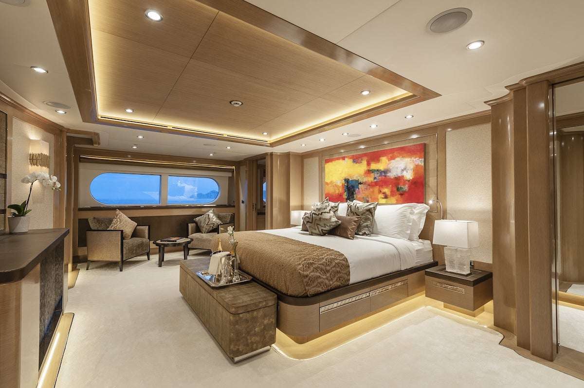AUDACES Yacht Charter - Master Stateroom