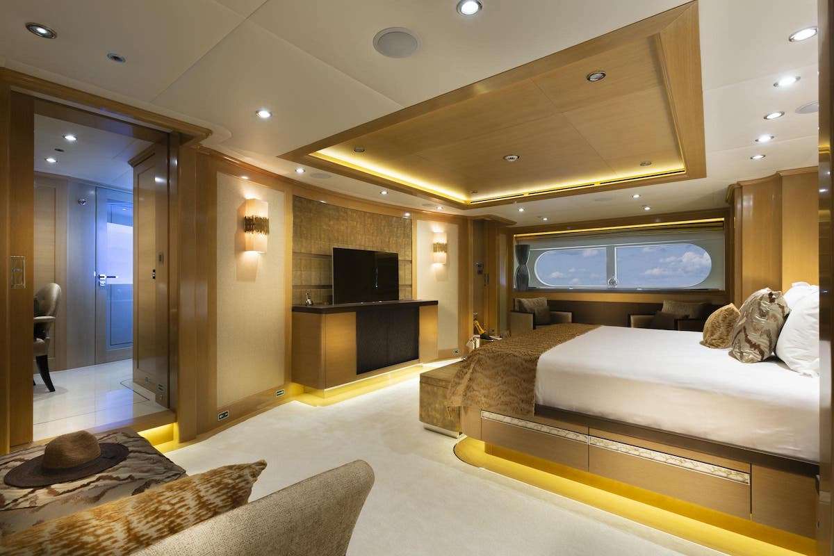 AUDACES Yacht Charter - Master Stateroom