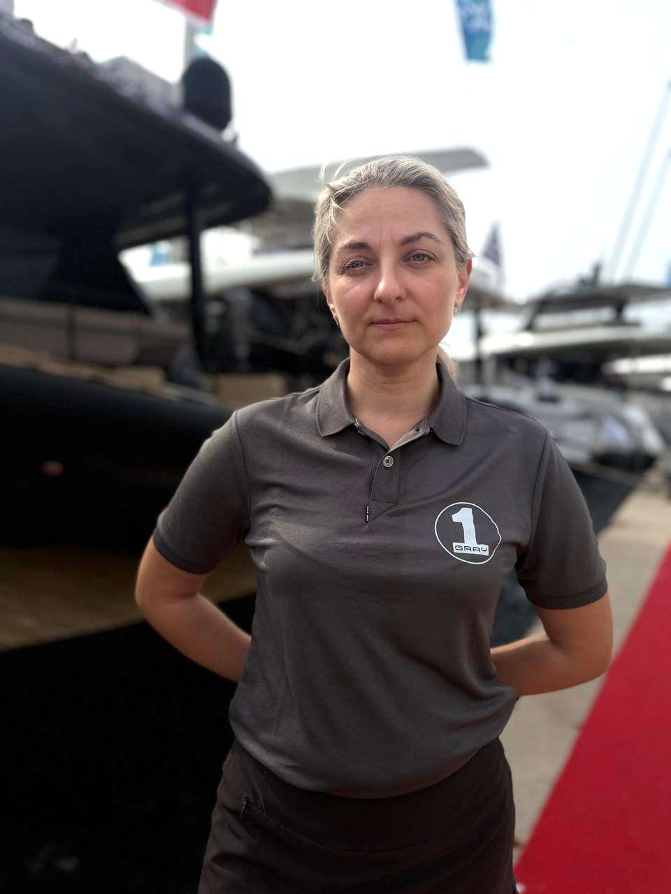 Chief Stewardess Tamara Stretovych