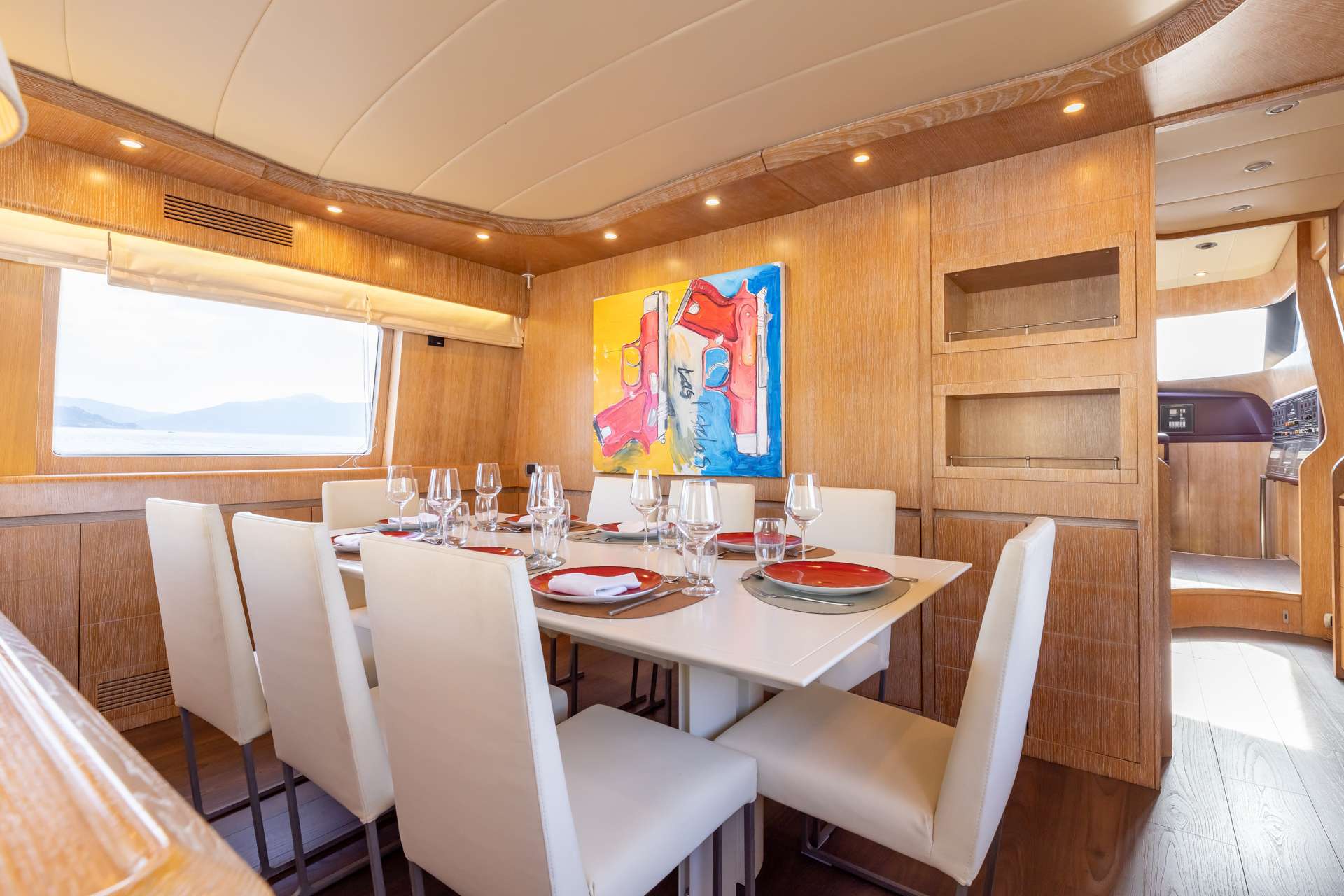 COOKIE Yacht Charter - dining