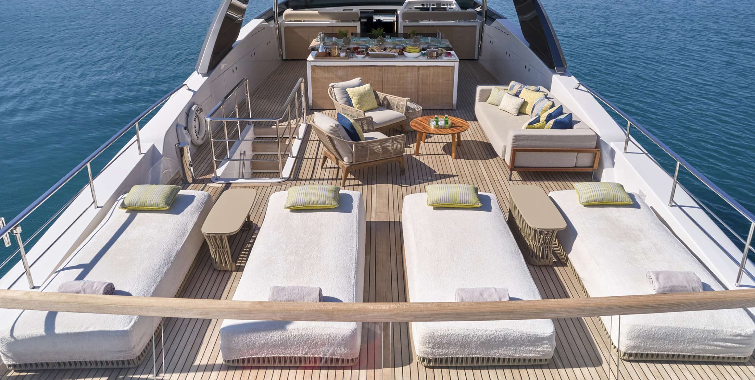 Upper Deck Aft Aerial View 