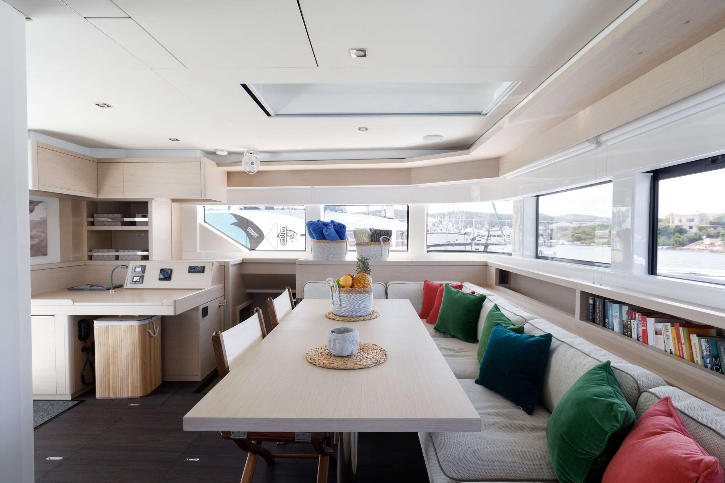 ADEL Yacht Charter - Kitchen area
