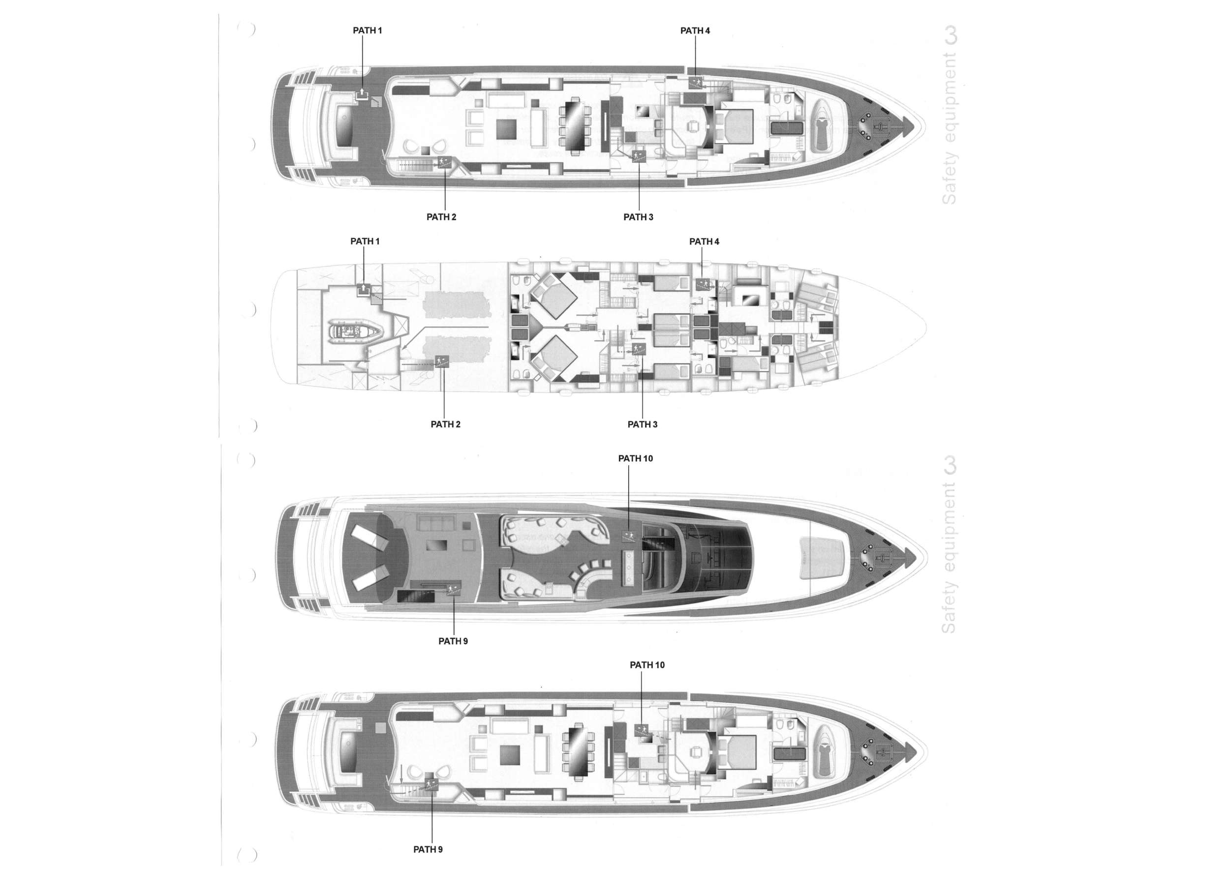 Explore the layout and specifications for BEYOND, a 118 ft Motor Yacht