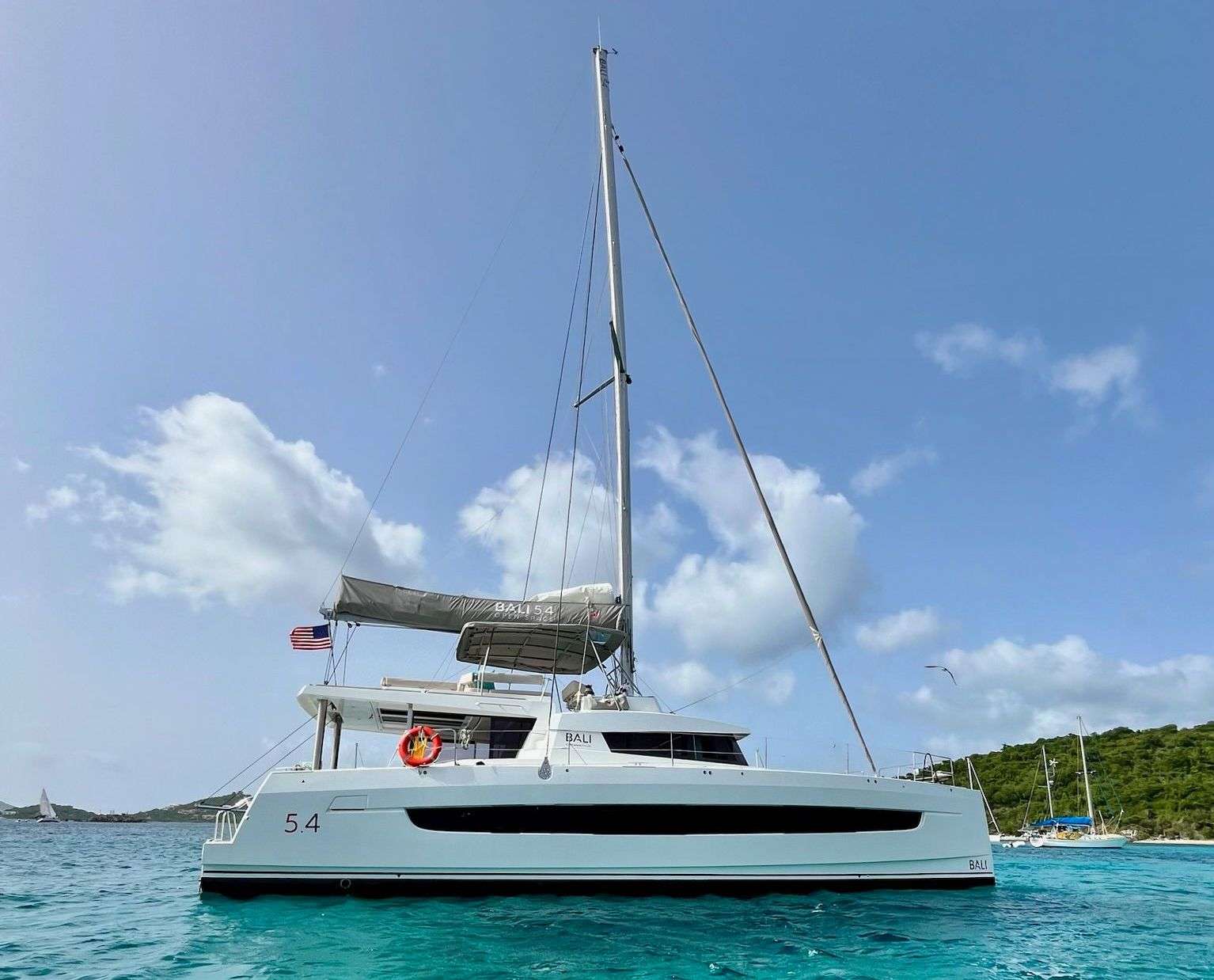 Dock Holiday 54ft Sailing Catamaran Crewed Charter Yacht Warriors