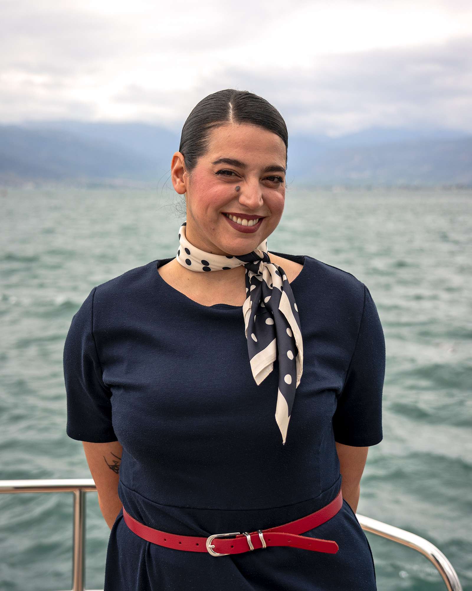 Stewardess Dimitra Papanikou