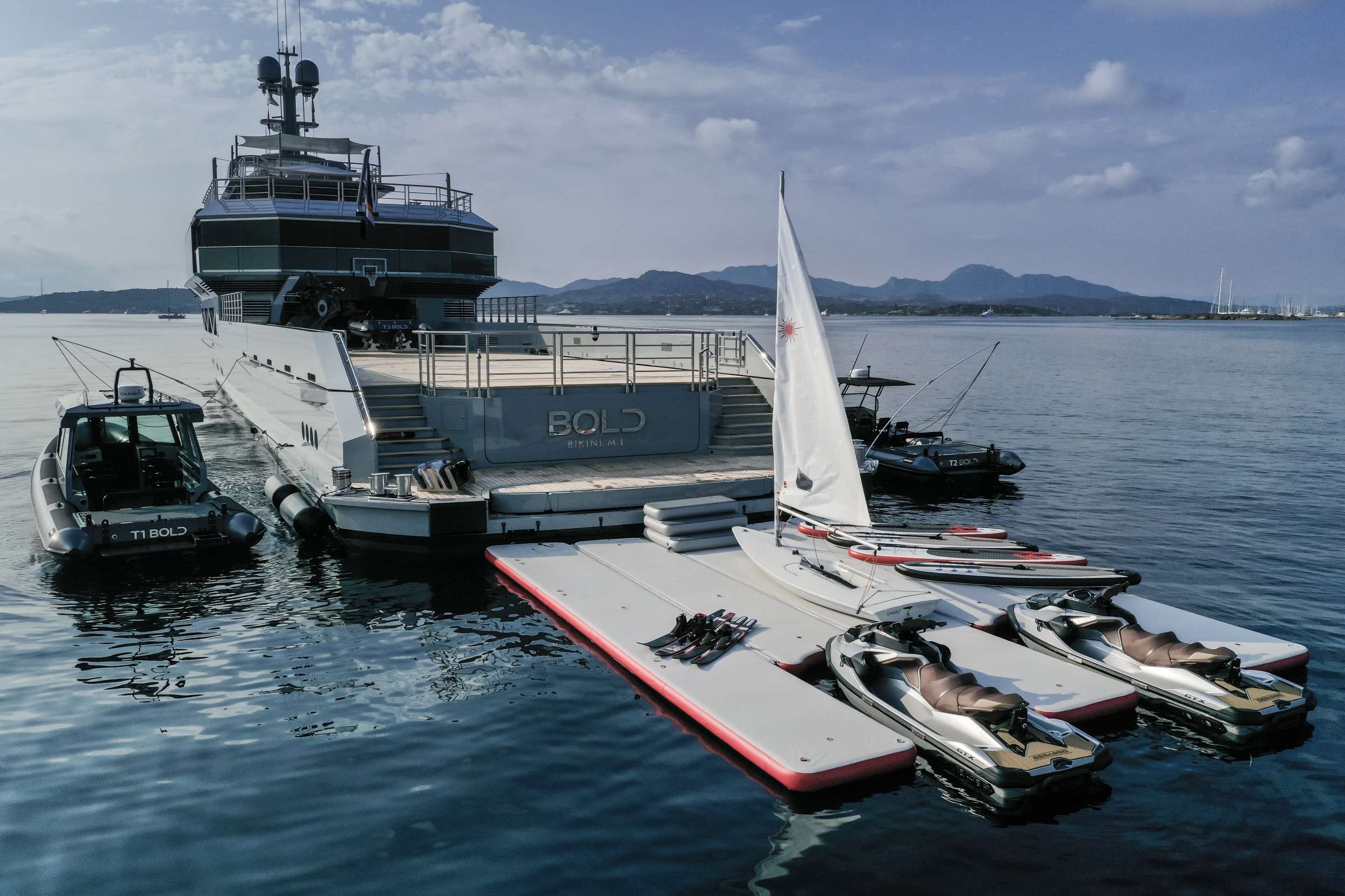Bold Crewed Luxury Motor Yacht Charter BoatsAtSea