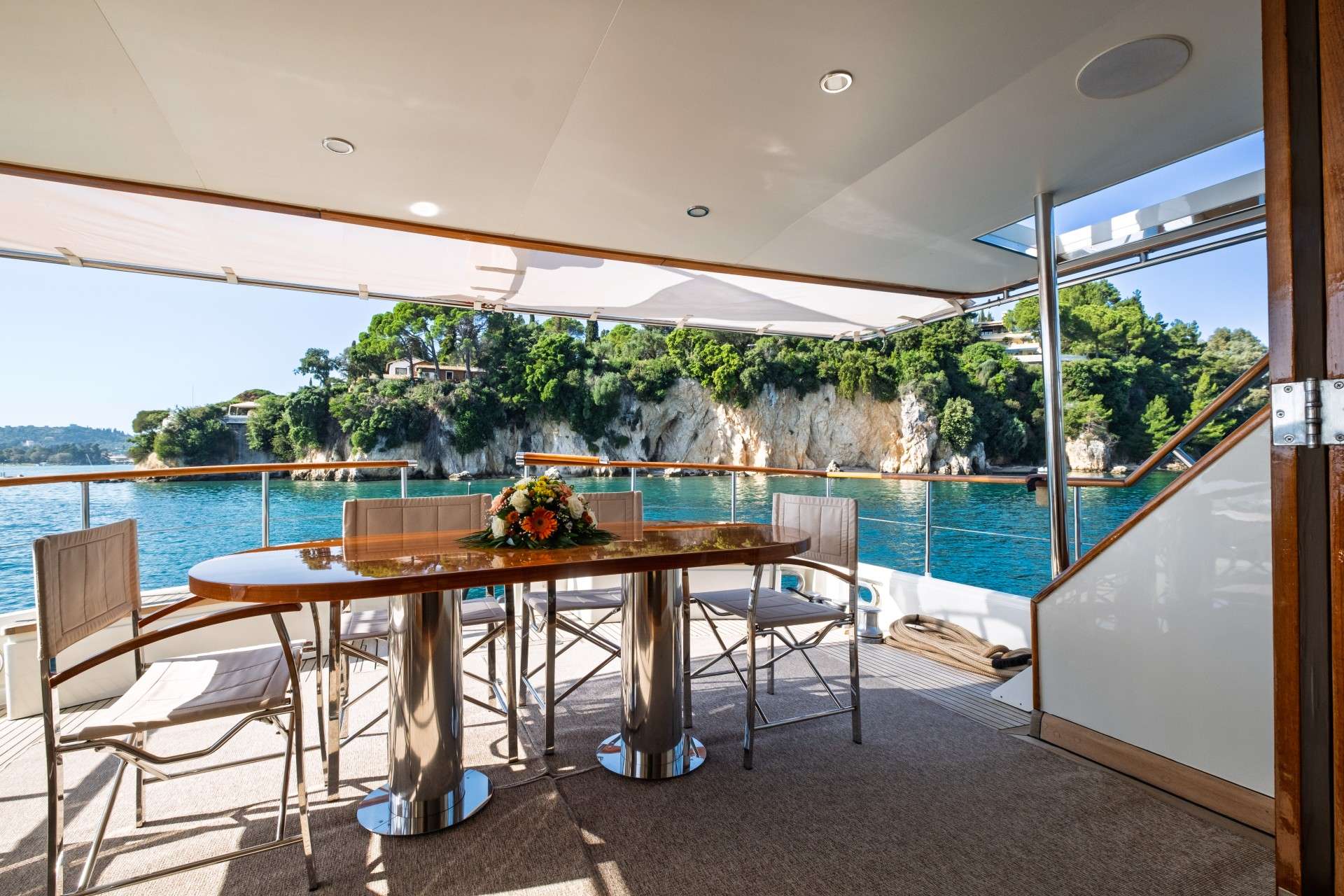 Aft deck