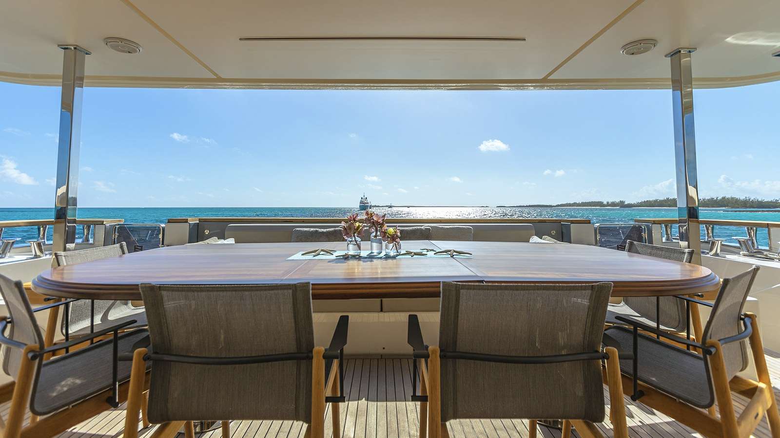 Aft deck