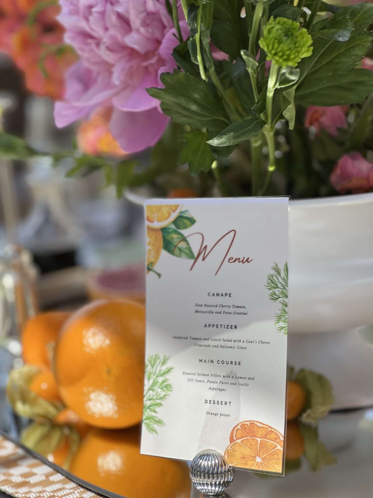 CHERRY Sample Menu item