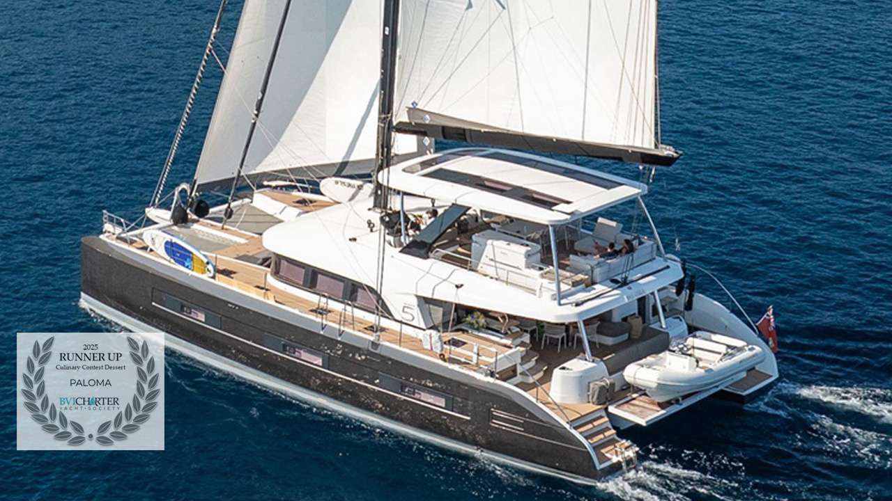 PALOMA, a 65 ft Sailing Catamaran, available for luxury crewed charter