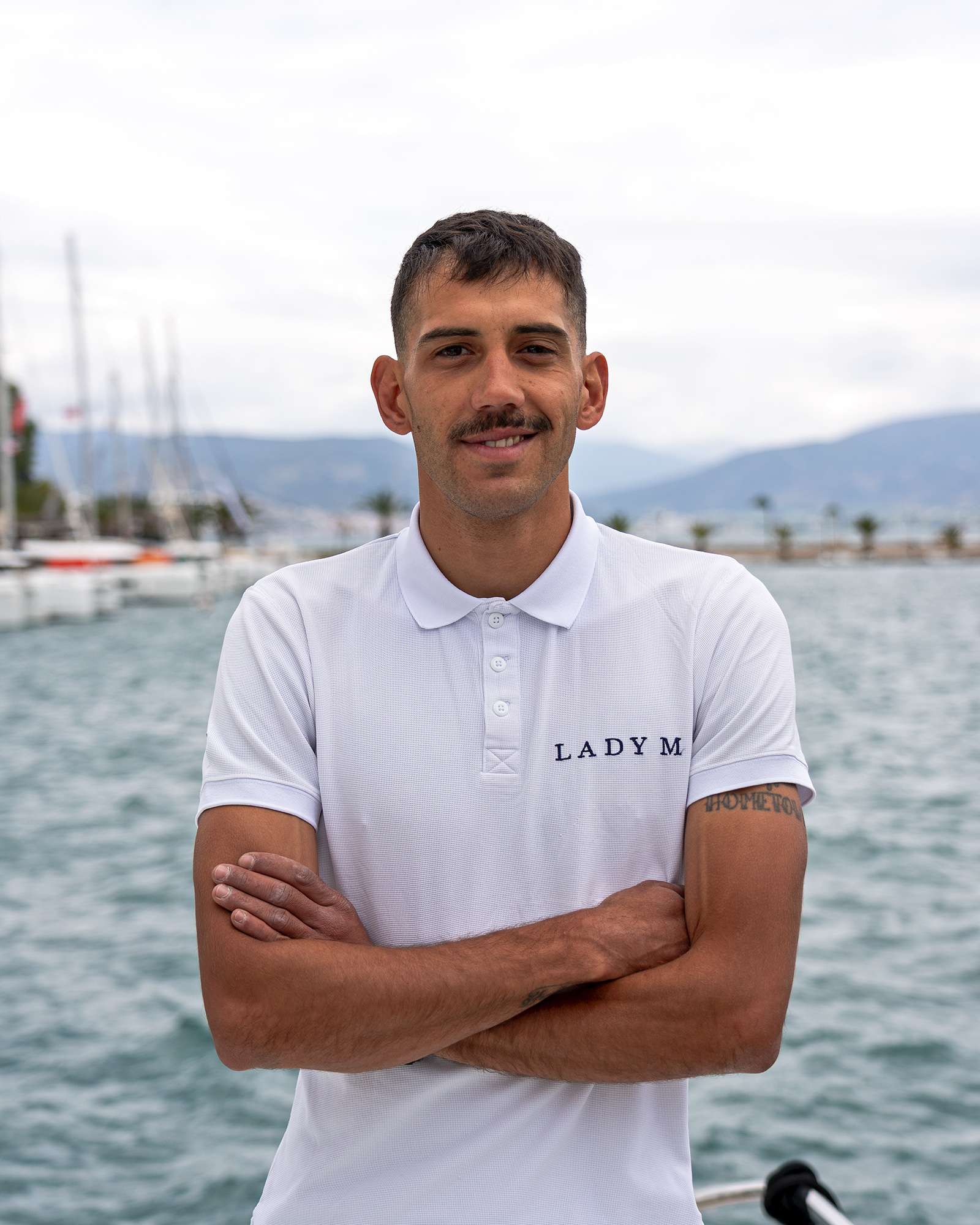 Deckhand Dimitris Strantzalis