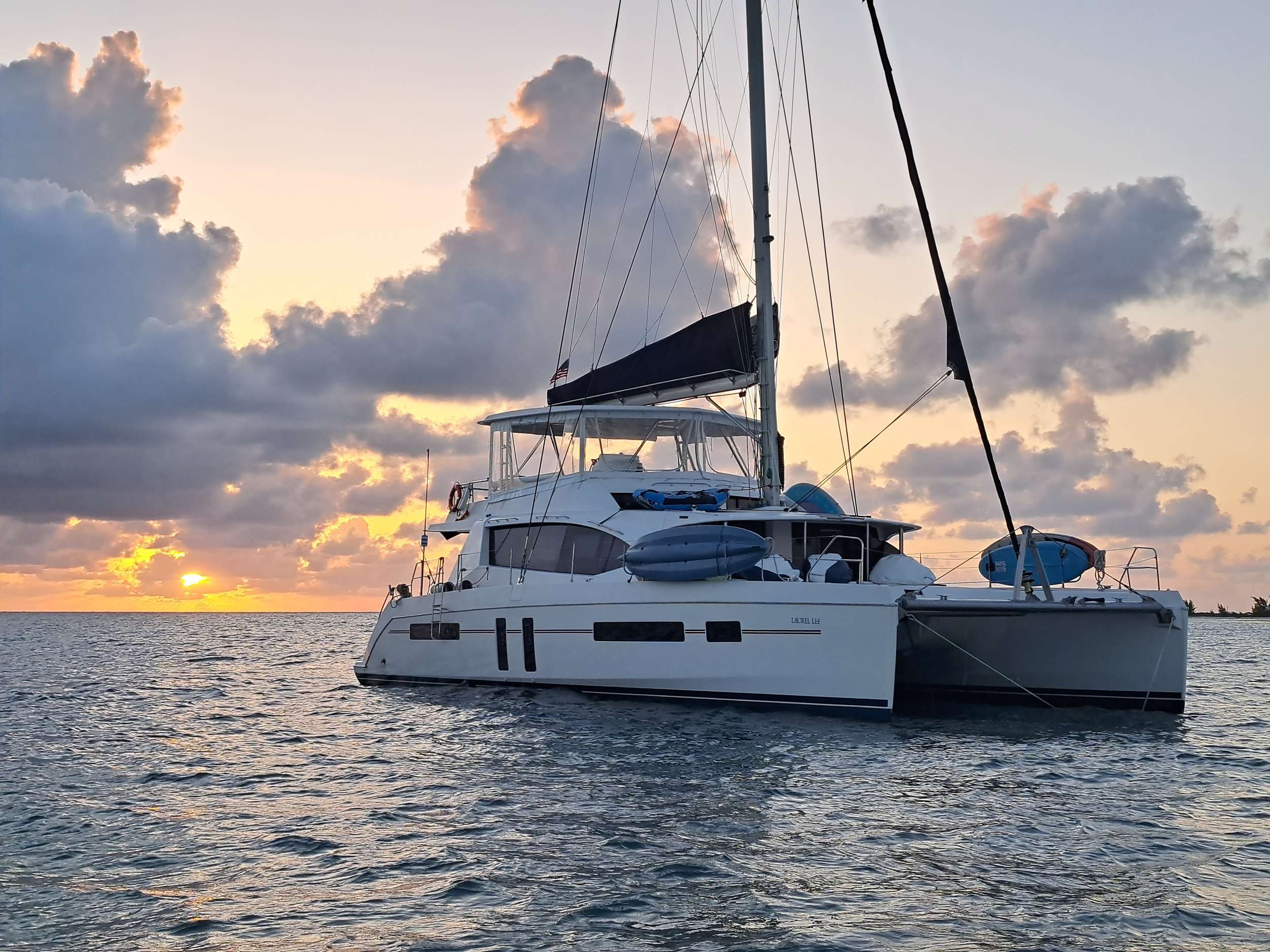 Laurel Lee a 10 pax Leopard 5800 available for private crewed all inclusive yacht charters with Wlms Yacht Charters