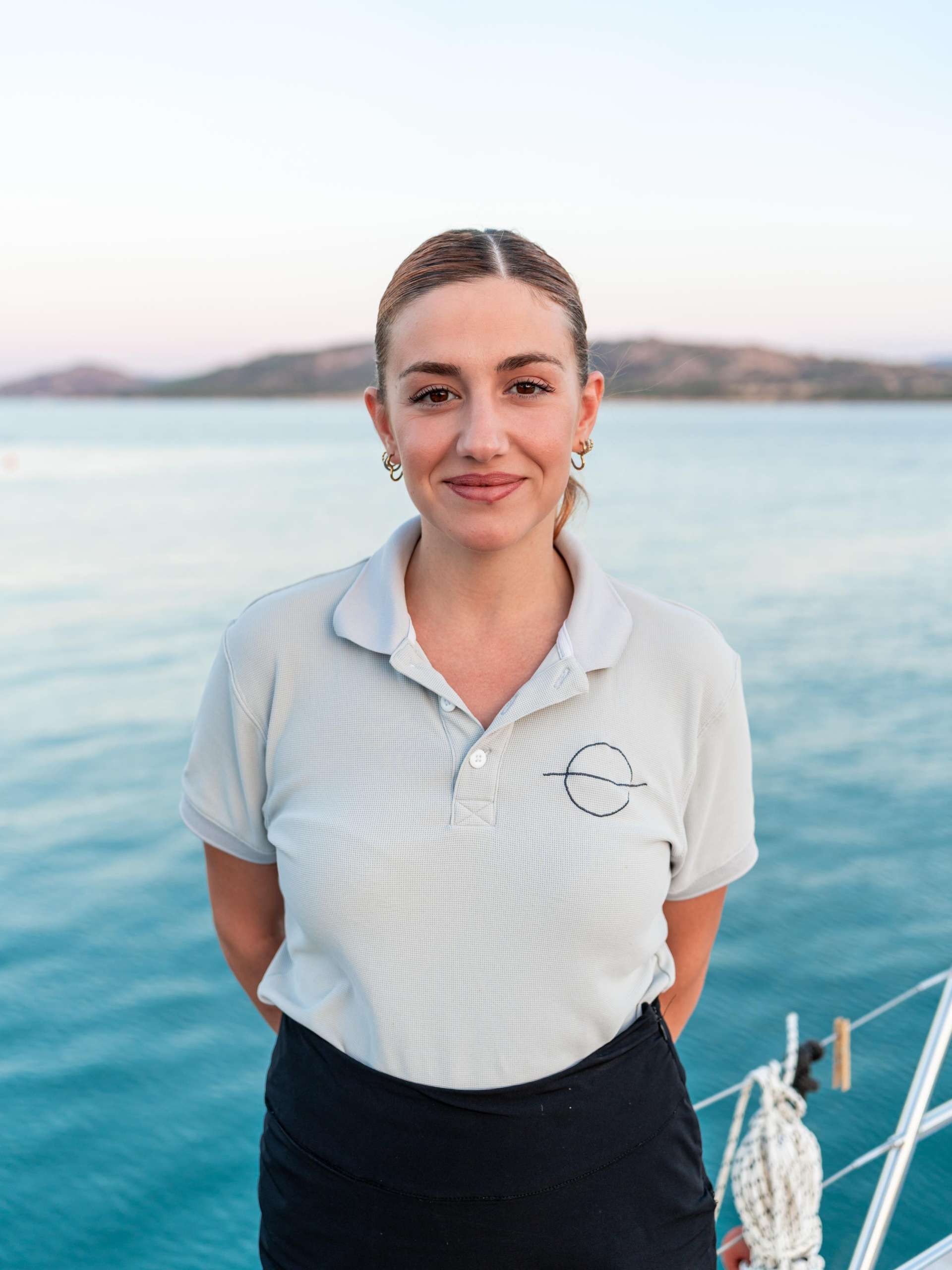 Stewardess Dimitra Karousou