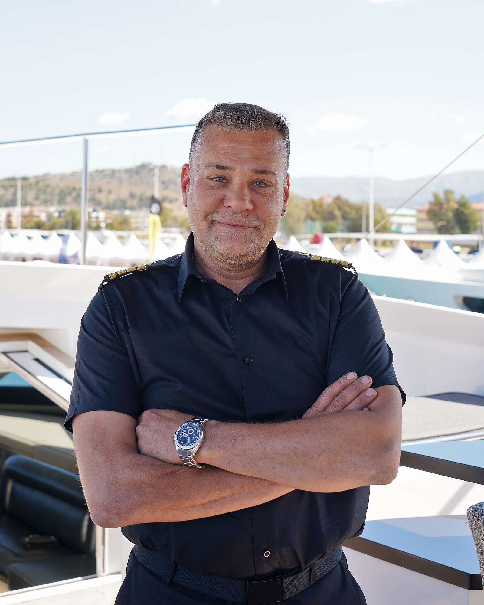 Chief Engineer Aristeidis Vasiliadis