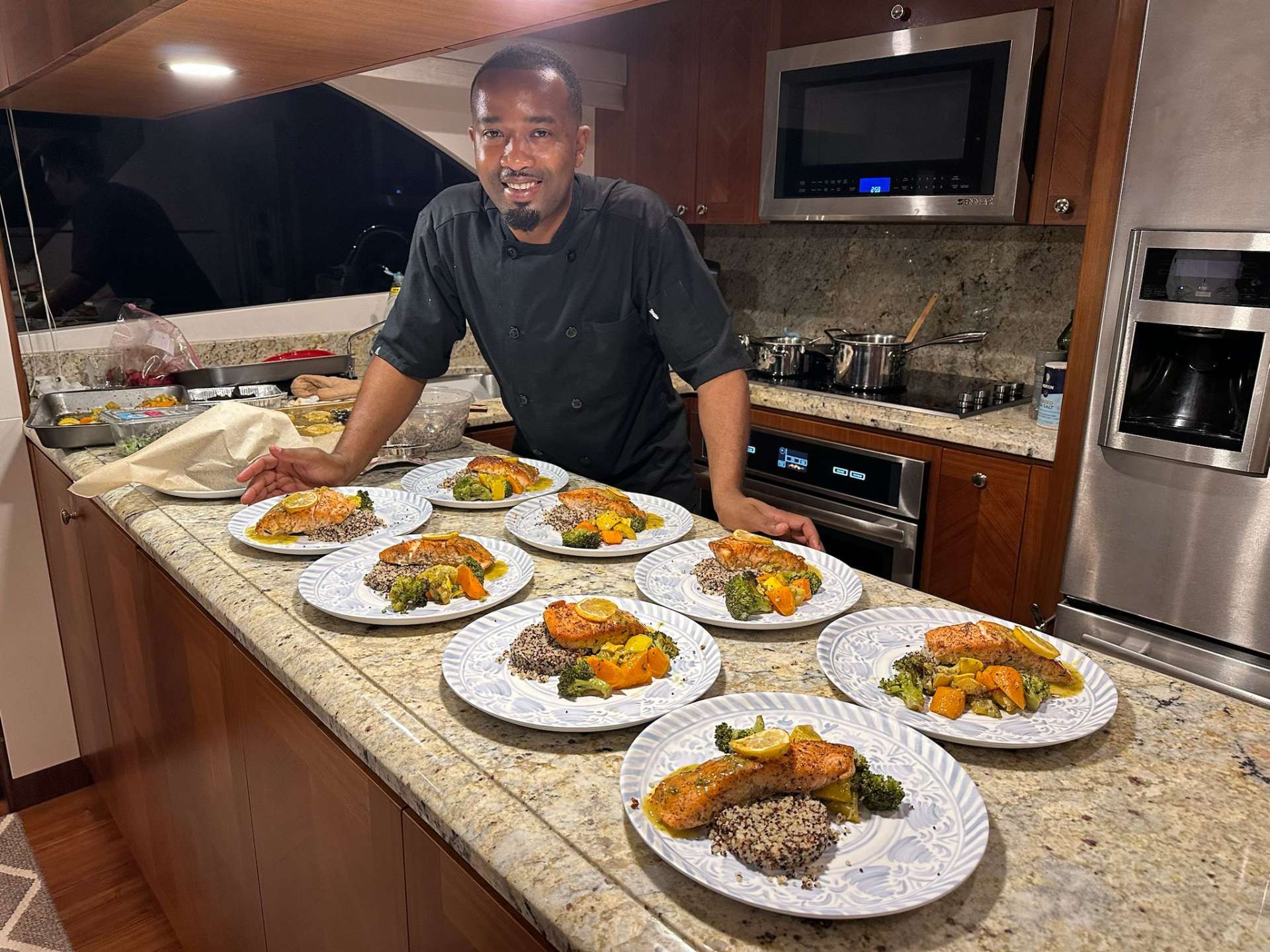 First Mate / Chef Andrew Benjamin